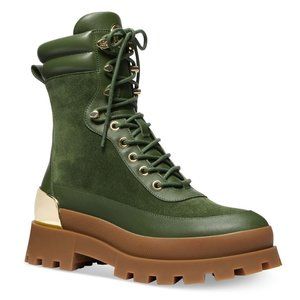 MICHAEL Michael Kors Rowan Women's Suede Logo Boot